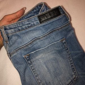 ripped knee jeans from pac sun